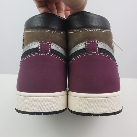 Nike Air Jordan 1 Retro High OG Hand Crafted Sneakers DH3097-001 Men's 12 - Picture 4 of 13